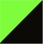 Lime Green with Black