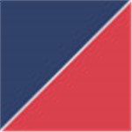 Navy Blue with Transparent Red