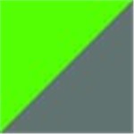 Green with Silver