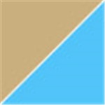 Eco Tan with Transparent Blue