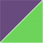 Violet with Transparent Green