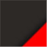 Black with Red Ink