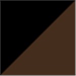 Black with Brown