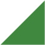 White with Green