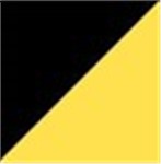 Black with Yellow