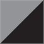 Black with Gray