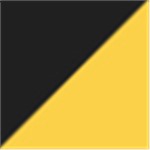 Black and Sunray Yellow