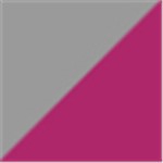 Charcoal Grey Heather with Pink Rush