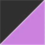 Black with Transparent Violet