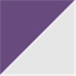 Violet with Clear