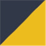 Navy Blue Cap with Gold Accents