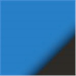 Light Blue with Black Ink