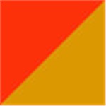 Yellow with Orange