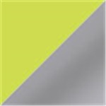 Silver with Yellow