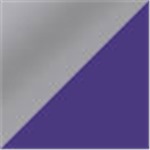 Silver with Purple