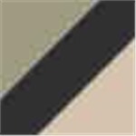 Khaki with Black and Stone