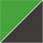 Green with Black