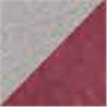Grey with Maroon Triblend