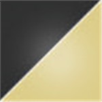 Black with Gold