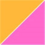 Athletic Gold with Transparent Pink