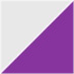 White with Purple Strip