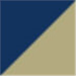 Navy Blue with Khaki