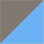 Gray with Light Blue
