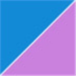 Medium Blue with Transparent Violet