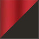 Metallic Red with Black