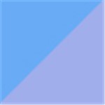 Light Translucent Blue with Light Blue Grip
