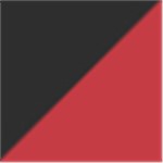 Black with True Red