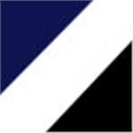 Navy with White and Black