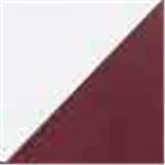 White with Maroon