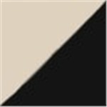 Khaki with Black Trim