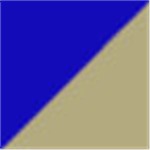 Royal Blue with Khaki