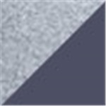 Grey Heather with True Navy