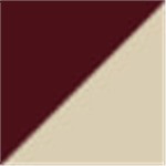 Burgundy and Natural