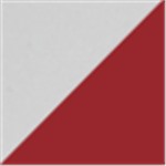 Clear with Red