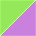 Lime Green with Transparent Violet