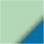 Mint with Blue Ink