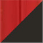 Red with Black