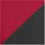 Red with Jet Black