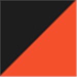 Black and Orange
