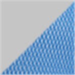 Gray with Light Blue Mesh