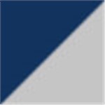 Navy Blue with Gray