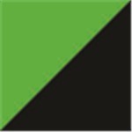 Green with Black