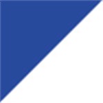 Blue with White