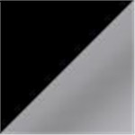 Black with Silver