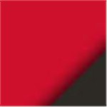 Red with Black Ink