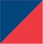 Navy with Red